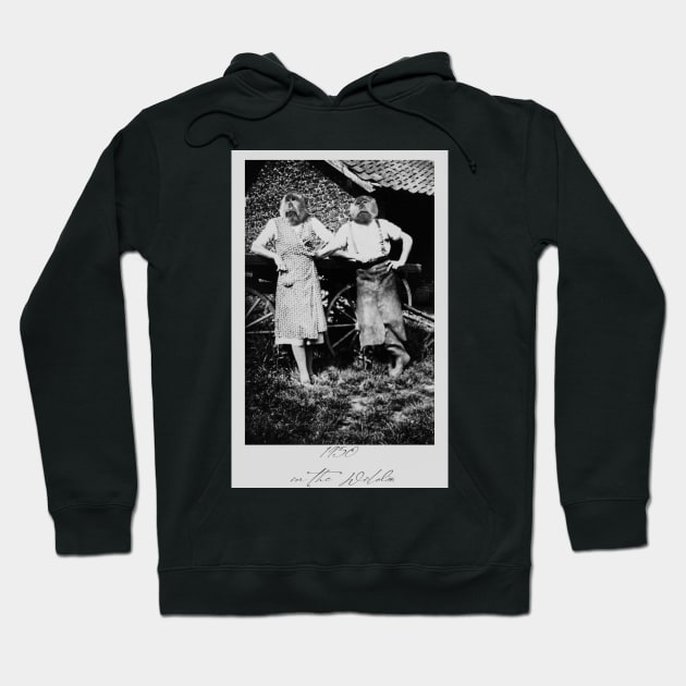 Wild Break (black & white) Hoodie by FattoAMano